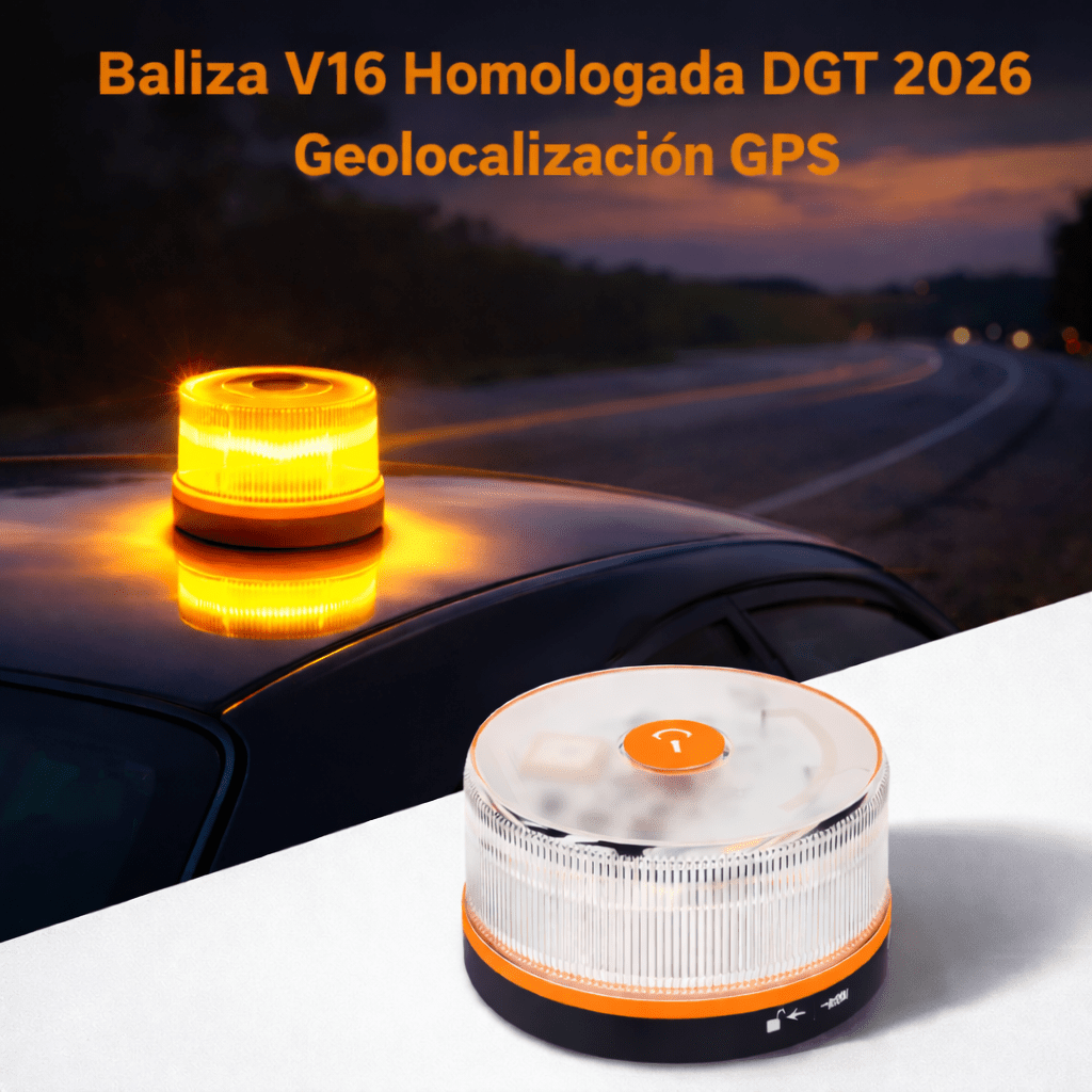 Baliza V16 Geolocalizada Homologada DGT – Obligatoria - M501 AUTO